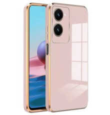Vivo Y18 Kılıf Volet Silikon - Pembe
