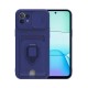 Xiaomi Mİ 11 Lite Kılıf Zuma Kartvizitli Yüzüklü Silikon - Lacivert