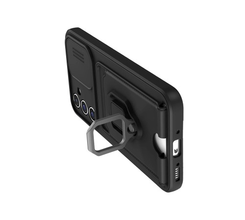 Samsung Galaxy S24 FE Kılıf Zuma Kartvizitli Yüzüklü Silikon - Siyah Samsung Galaxy S24 FE Kılıf Zuma Kartvizitli Yüzüklü Silikon - Siyah