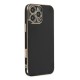iPhone 16 Pro Kılıf Volet Silikon - Siyah