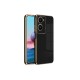 Vivo Y18 Kılıf Volet Silikon - Siyah