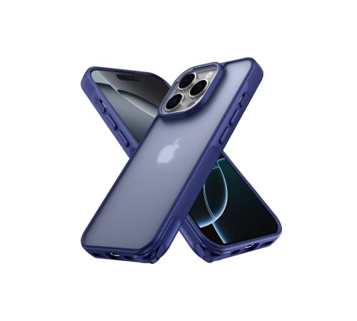 iPhone 16 Pro Kılıf Elegant Kapak - Lacivert