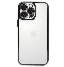 iPhone 16 Pro Kılıf Razer Lensli Silikon - Siyah