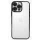 iPhone 16 Pro Kılıf Razer Lensli Silikon - Siyah