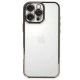 iPhone 16 Pro Kılıf Razer Lensli Silikon - Titanyum Gri