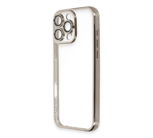 iPhone 16 Pro Kılıf Razer Lensli Silikon - Titanyum Gri iPhone 16 Pro Kılıf Razer Lensli Silikon - Titanyum Gri