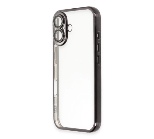iPhone 16 Plus Kılıf Razer Lensli Silikon - Siyah iPhone 16 Plus Kılıf Razer Lensli Silikon - Siyah
