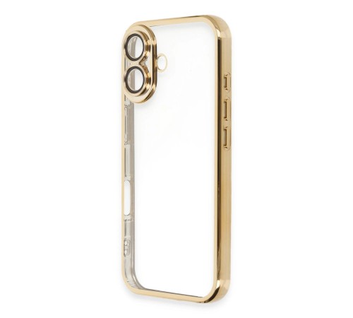 iPhone 16 Plus Kılıf Razer Lensli Silikon - Gold iPhone 16 Plus Kılıf Razer Lensli Silikon - Gold
