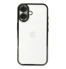 iPhone 16 Plus Kılıf Razer Lensli Silikon - Yeşil