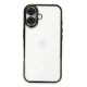 iPhone 16 Plus Kılıf Razer Lensli Silikon - Yeşil
