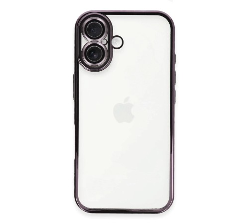 iPhone 16 Plus Kılıf Razer Lensli Silikon - Mor iPhone 16 Plus Kılıf Razer Lensli Silikon - Mor