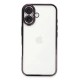 iPhone 16 Plus Kılıf Razer Lensli Silikon - Mor