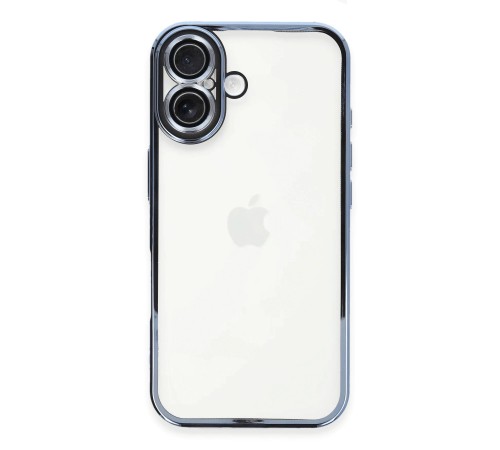 iPhone 16 Plus Kılıf Razer Lensli Silikon - Açık Mavi iPhone 16 Plus Kılıf Razer Lensli Silikon - Açık Mavi
