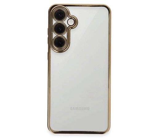 Samsung Galaxy S24 FE Kılıf Razer Lensli Silikon - Gold Samsung Galaxy S24 FE Kılıf Razer Lensli Silikon - Gold