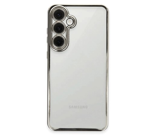 Samsung Galaxy S24 FE Kılıf Razer Lensli Silikon - Gümüş Samsung Galaxy S24 FE Kılıf Razer Lensli Silikon - Gümüş
