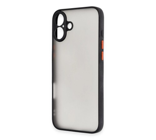 iPhone 16 Kılıf Montreal Silikon Kapak - Siyah iPhone 16 Kılıf Montreal Silikon Kapak - Siyah
