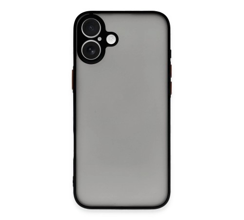 iPhone 16 Plus Kılıf Montreal Silikon Kapak - Siyah iPhone 16 Plus Kılıf Montreal Silikon Kapak - Siyah