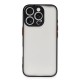 iPhone 16 Pro Kılıf Montreal Silikon Kapak - Siyah