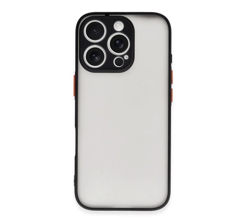 iPhone 16 Pro Max Kılıf Montreal Silikon Kapak - Siyah iPhone 16 Pro Max Kılıf Montreal Silikon Kapak - Siyah