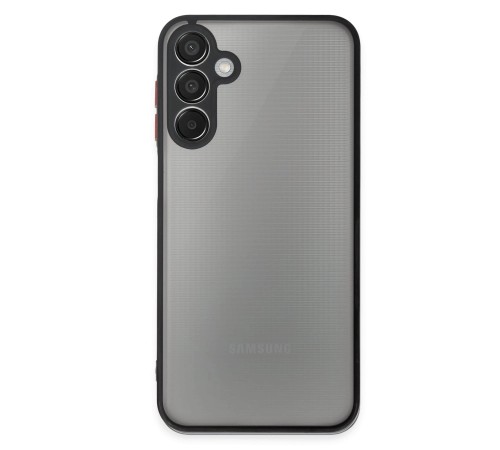 Samsung Galaxy M15 Kılıf Montreal Silikon Kapak - Siyah Samsung Galaxy M15 Kılıf Montreal Silikon Kapak - Siyah