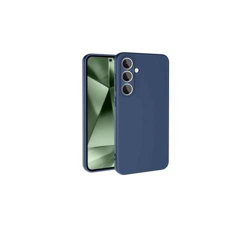 Samsung Galaxy S24 FE Kılıf Nano içi Kadife Silikon - Lacivert Samsung Galaxy S24 FE Kılıf Nano içi Kadife Silikon - Lacivert