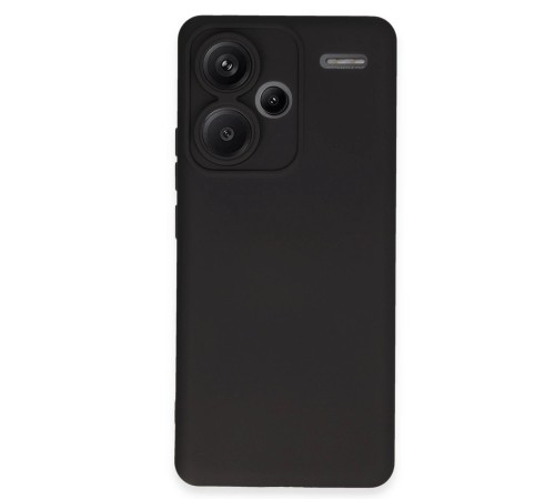 Xiaomi Redmi Note 13 Pro Plus Kılıf Nano içi Kadife Silikon - Siyah Xiaomi Redmi Note 13 Pro Plus Kılıf Nano içi Kadife Silikon - Siyah