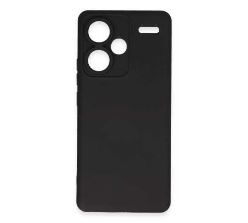 Xiaomi Redmi Note 13 Pro Plus Kılıf Nano içi Kadife Silikon - Siyah Xiaomi Redmi Note 13 Pro Plus Kılıf Nano içi Kadife Silikon - Siyah