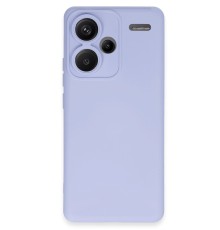 Xiaomi Redmi Note 13 Pro Plus Kılıf Nano içi Kadife Silikon - Lila
