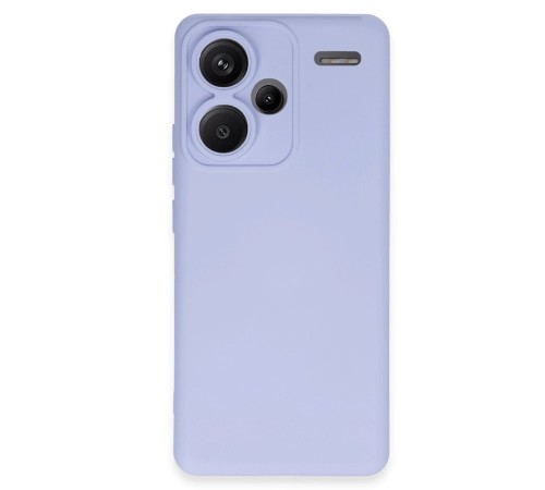 Xiaomi Redmi Note 13 Pro Plus Kılıf Nano içi Kadife Silikon - Lila Xiaomi Redmi Note 13 Pro Plus Kılıf Nano içi Kadife Silikon - Lila