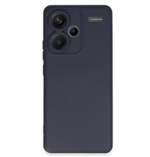 Xiaomi Redmi Note 13 Pro Plus Kılıf Nano içi Kadife Silikon - Lacivert
