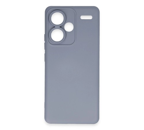 Xiaomi Redmi Note 13 Pro Plus Kılıf Nano içi Kadife Silikon - Gri Xiaomi Redmi Note 13 Pro Plus Kılıf Nano içi Kadife Silikon - Gri