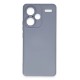 Xiaomi Redmi Note 13 Pro Plus Kılıf Nano içi Kadife Silikon - Gri