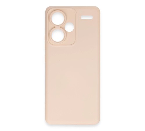 Xiaomi Redmi Note 13 Pro Plus Kılıf Nano içi Kadife Silikon - Pudra Xiaomi Redmi Note 13 Pro Plus Kılıf Nano içi Kadife Silikon - Pudra