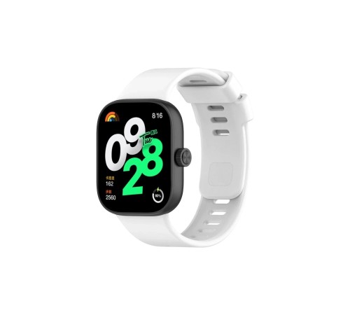 Xiaomi Redmi Watch 4 Klasik Kordon - Beyaz Xiaomi Redmi Watch 4 Klasik Kordon - Beyaz