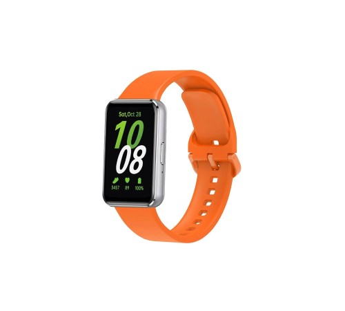Samsung Galaxy Fit 3 Klasik Kordon - Turuncu Samsung Galaxy Fit 3 Klasik Kordon - Turuncu