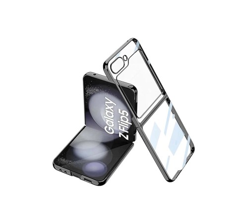 Samsung Galaxy Z Flip 5 Kılıf Fold Element Kapak - Siyah Samsung Galaxy Z Flip 5 Kılıf Fold Element Kapak - Siyah