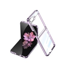 Samsung Galaxy Z Flip 6 Kılıf Fold Element Kapak - Mor