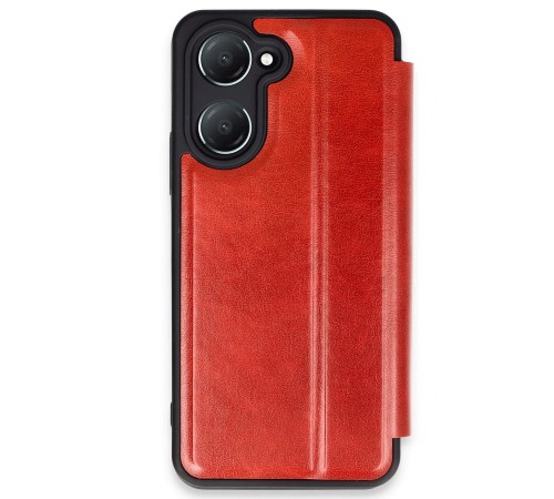 Vivo Y18 Kılıf Flip Cover - Kırmızı