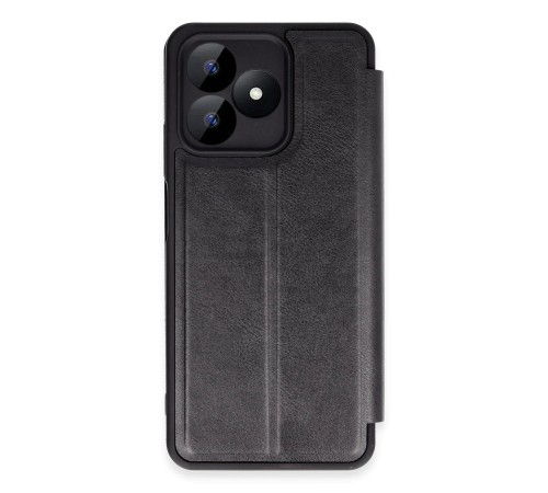 Realme Note 50 4G Kılıf Flip Cover - Siyah