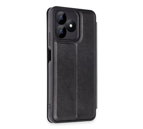 Realme Note 50 4G Kılıf Flip Cover - Siyah