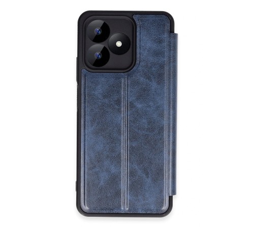 Realme Note 50 4G Kılıf Flip Cover - Lacivert