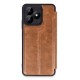 Realme Note 50 4G Kılıf Flip Cover - Taba