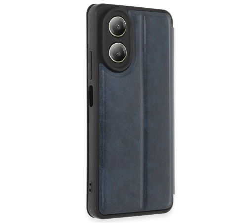 Oppo A38 Kılıf Flip Cover - Lacivert