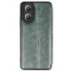 Oppo A38 Kılıf Flip Cover - Koyu Yeşil