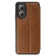 Oppo A38 Kılıf Flip Cover - Taba