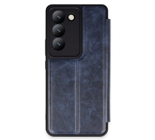 Vivo V30 Lite 4G Kılıf Flip Cover - Lacivert