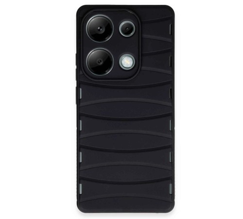Xiaomi Redmi Note 13 Pro 4G Kılıf Bibercas Silikon Kapak - Siyah