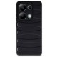 Xiaomi Redmi Note 13 Pro 4G Kılıf Bibercas Silikon Kapak - Siyah