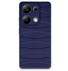 Xiaomi Redmi Note 13 Pro 4G Kılıf Bibercas Silikon Kapak - Lacivert