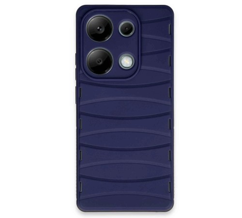 Xiaomi Redmi Note 13 Pro 4G Kılıf Bibercas Silikon Kapak - Lacivert